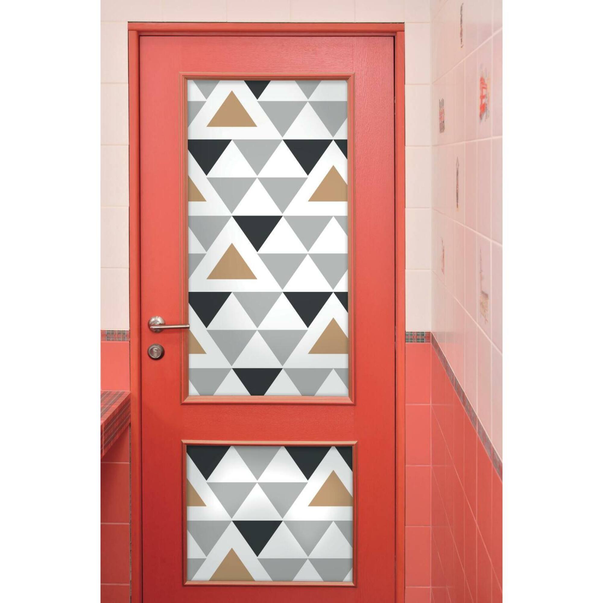 RoomMates Geometric Triangle Peel & Stick Wallpaper